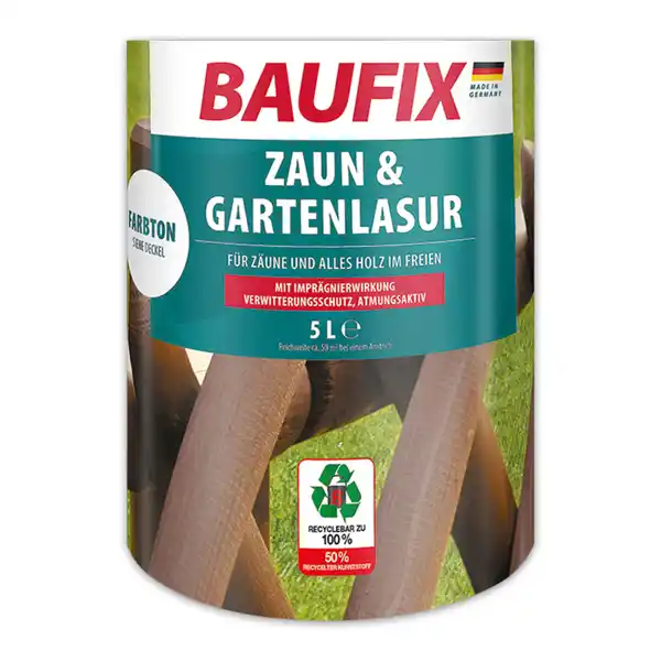 Bild 1 von Baufix Zaun- und Gartenlasur 5 Liter