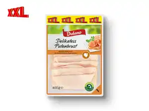 Dulano Delikatess Kochschinken/Putenbrust XXL,  400 g