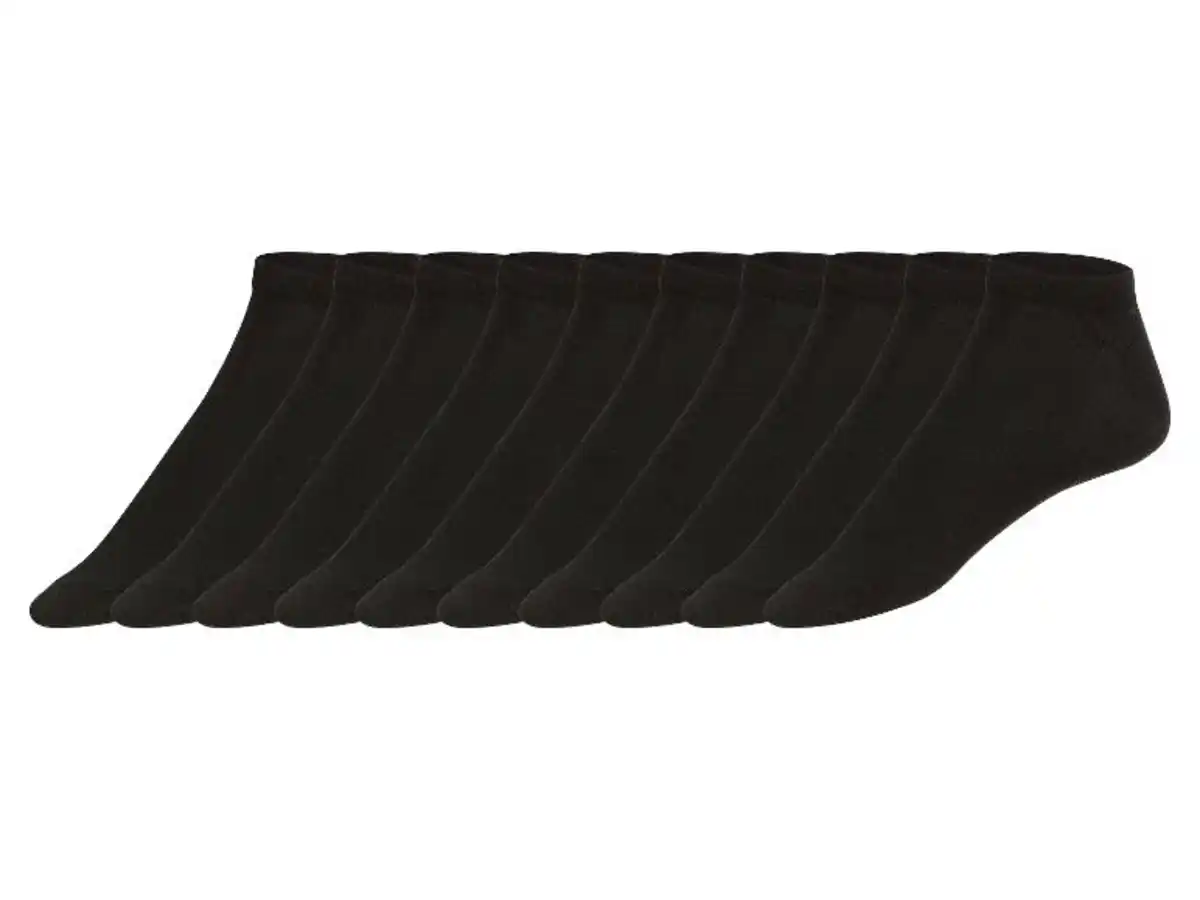 Bild 2 von esmara® Damen Sneakersocken, 10 Paar, hoher Baumwollanteil