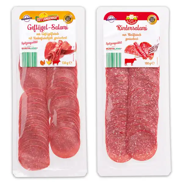 Bild 1 von Gut Bartenhof Rinder-/ Geflügel-Salami