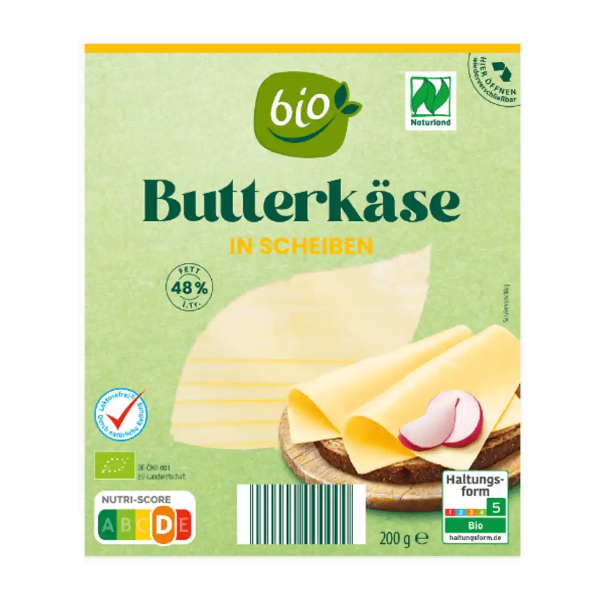 Bild 2 von BIO Bio-Käsescheiben 200g