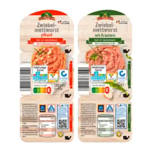 GUT DREI EICHEN Zwiebelmettwurst 120g