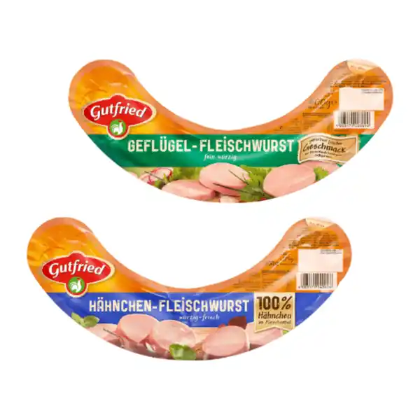 Bild 1 von GUTFRIED Geflügel-Fleischwurst