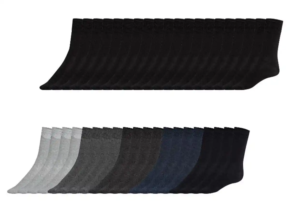 Bild 1 von LIVERGY® Herren Socken, 20 Paar, hoher Baumwollanteil