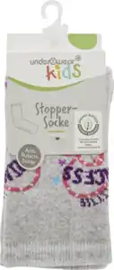 under2wear kids Stopper Socke mit ABS Mädchen Stern 31/34