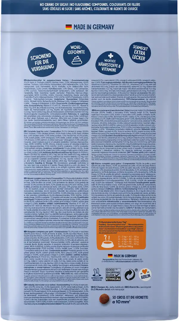 Bild 2 von Pets Deli Trockenfutter Extra Meat Geflügel mit Kichererbsen und Linsen, 2 kg