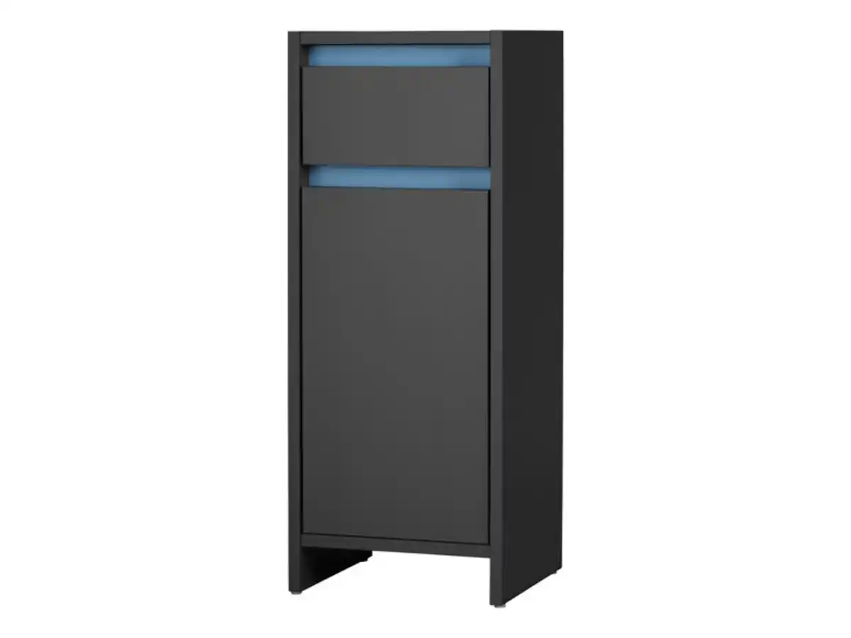 Bild 2 von LIVARNO home Seitenschrank »Oslo«, mit Tür und Schublade, anthrazit