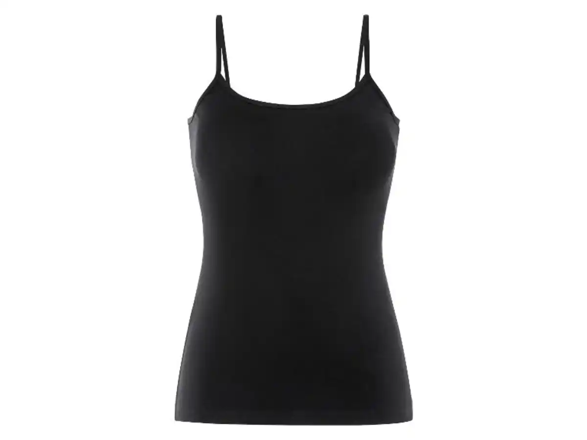 Bild 3 von esmara® Damen Spaghettiträgerhemden, 5 Stück, hoher Baumwollanteil