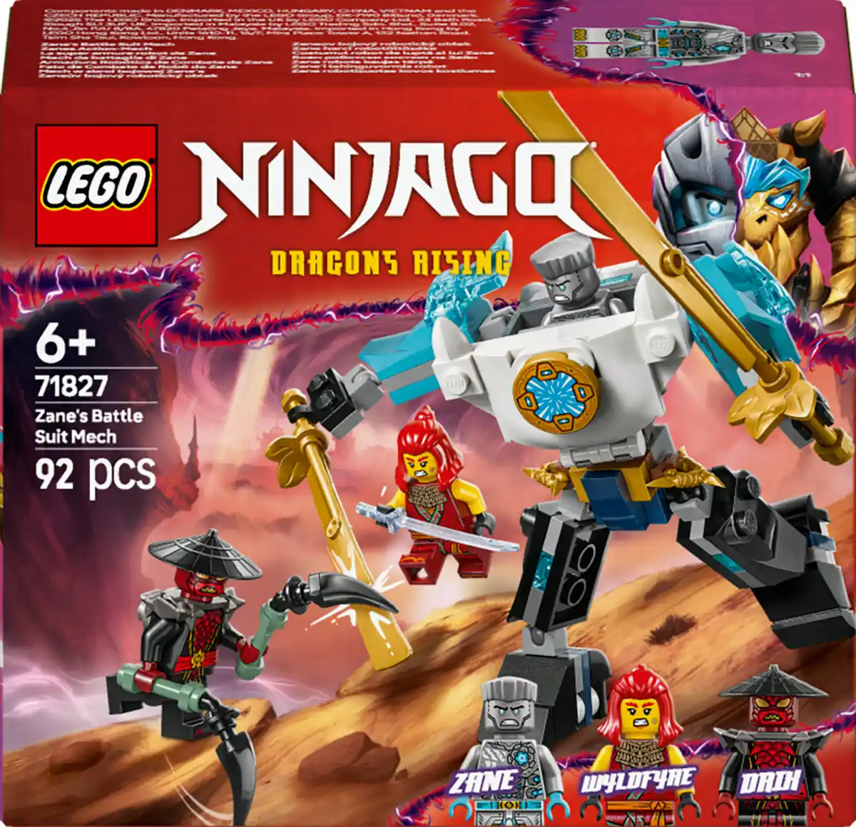Bild 1 von LEGO NINJAGO 71827 Zanes Action-Mech