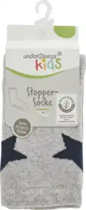 under2wear kids Stopper Socke mit ABS Junge Stern 31/34