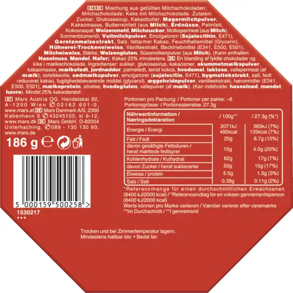 Bild 2 von Celebrations Geschenkbox, Pralinenmischung, 186 g