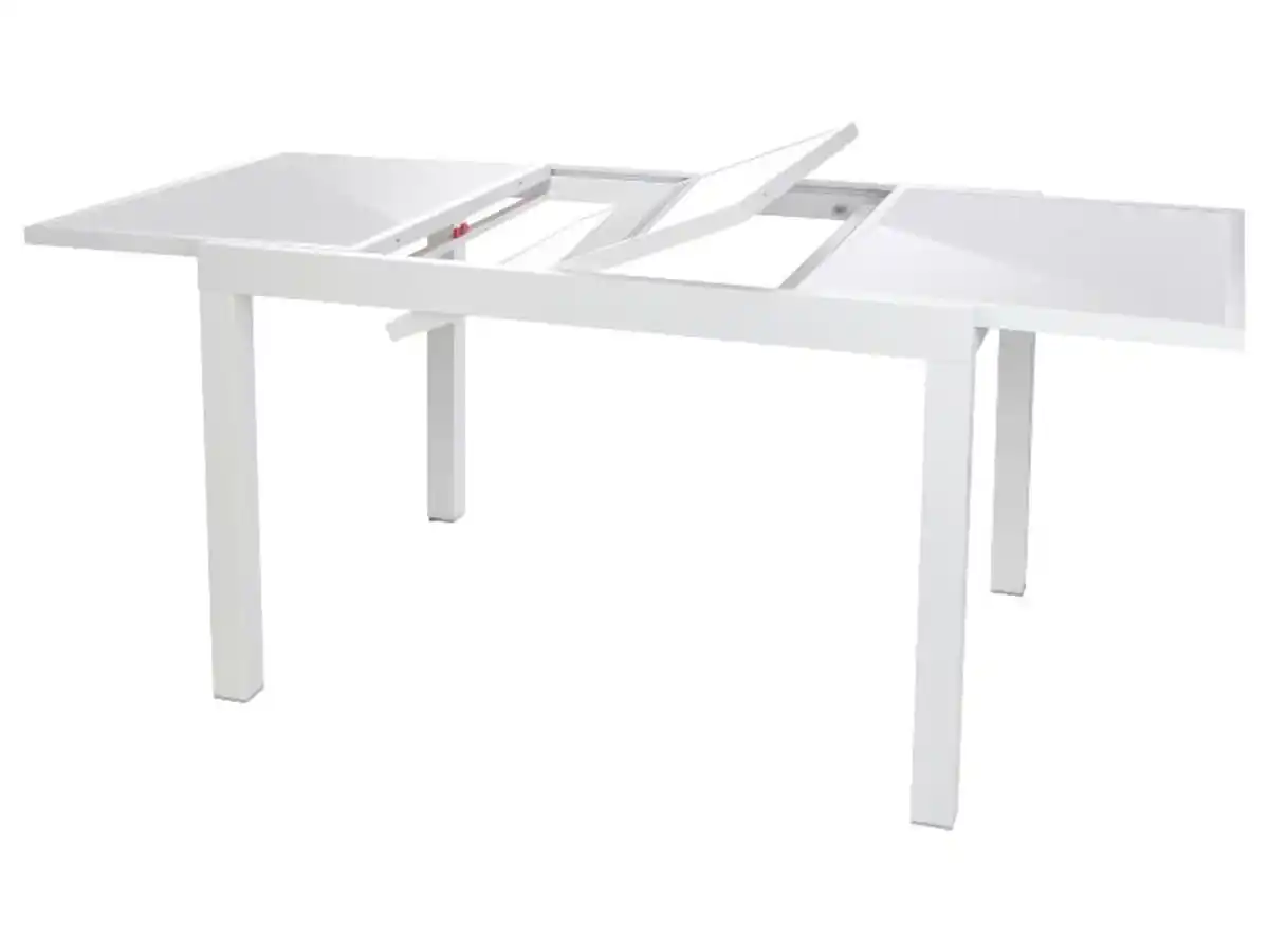 Bild 4 von LIVARNO home Alu-Gartentisch »Houston«, ausziehbar, weiß/hellgrau