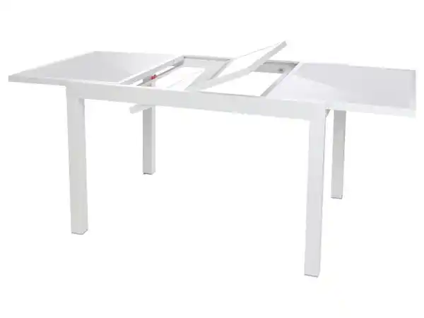 Bild 4 von LIVARNO home Alu-Gartentisch »Houston«, ausziehbar, weiß/hellgrau