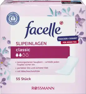 facelle Slipeinlagen classic