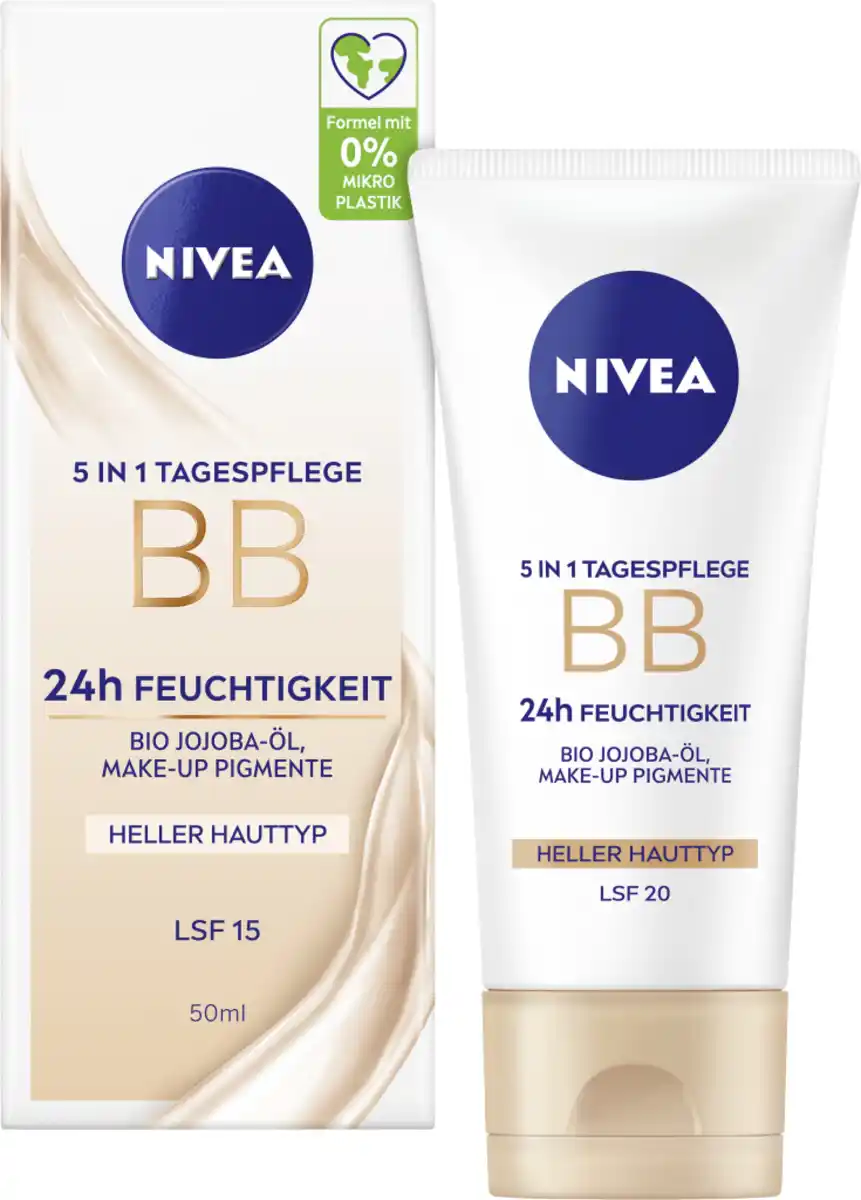 Bild 4 von NIVEA BB 5in1 Tagespflege Heller Hauttyp LSF15, 50 ml