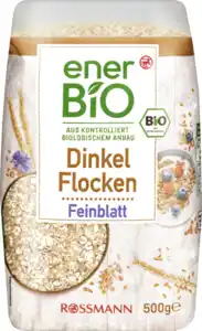 enerBiO Dinkelflocken Feinblatt, 500 g