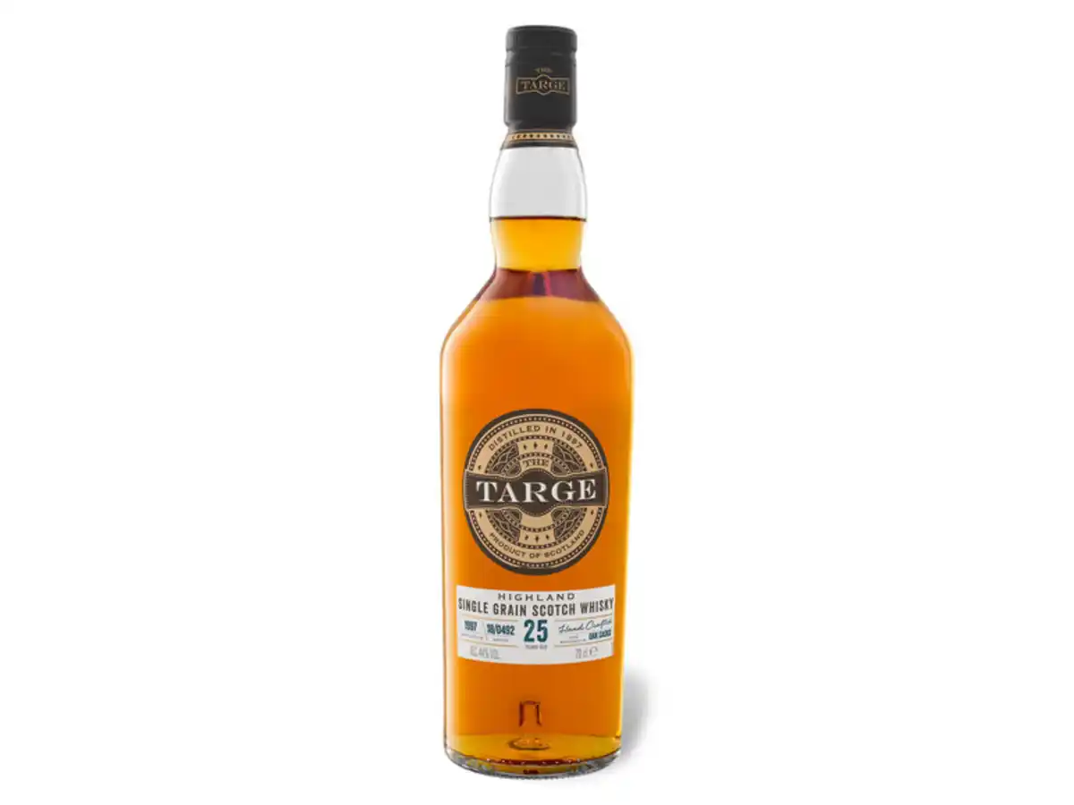 Bild 2 von The Targe Highland Single Grain Scotch Whisky 25 Jahre mit Geschenkbox 44% Vol