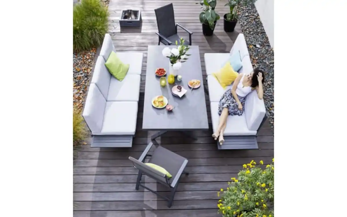 Bild 4 von outdoor (Gartenmöbel Mit Flair) - Gartentisch Vesta, anthrazit