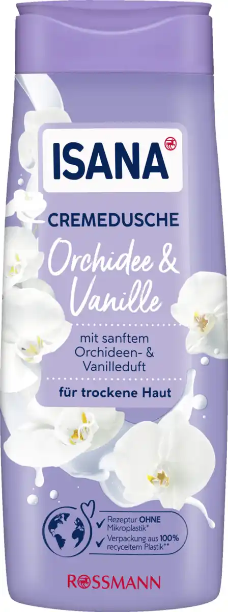 Bild 1 von ISANA Cremedusche Orchidee & Vanille, 300 ml