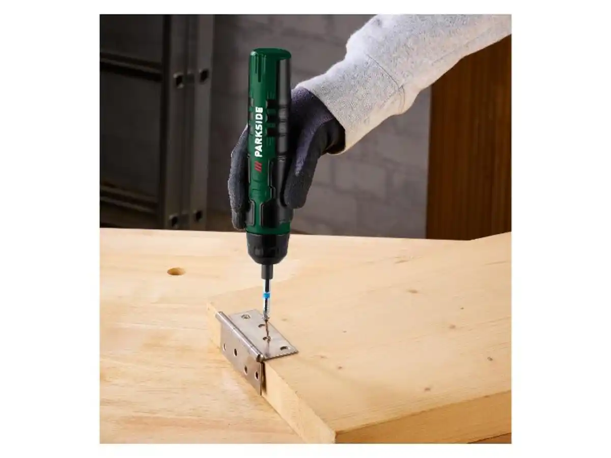 Bild 4 von PARKSIDE® 4 V / 1,5 Ah Akku-Stabschrauber »PASS 4 A1«, inklusive Bit-Set