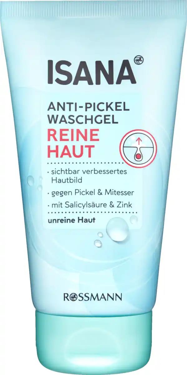 Bild 1 von ISANA reine Haut Anti-Pickel Waschgel, 150 ml