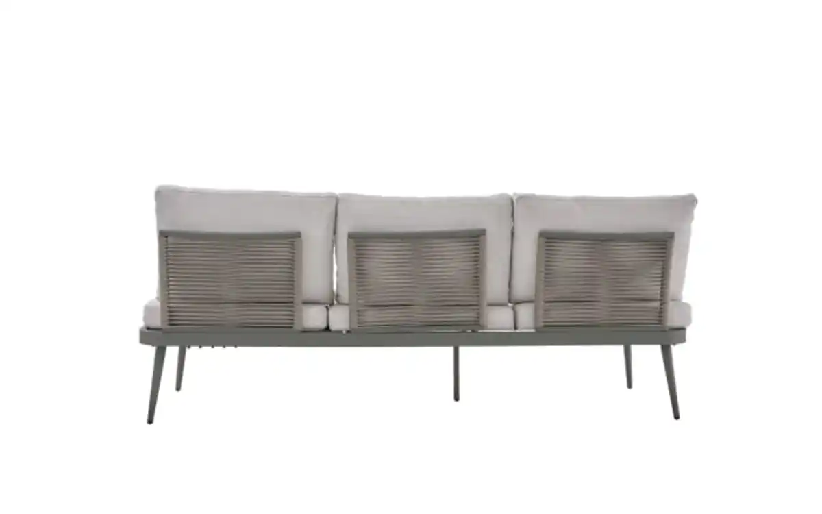 Bild 4 von Gartensofa Rieti, grau/beige, inkl. Kopfteilverstellung vorstehend rechts