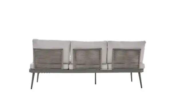 Bild 4 von Gartensofa Rieti, grau/beige, inkl. Kopfteilverstellung vorstehend rechts