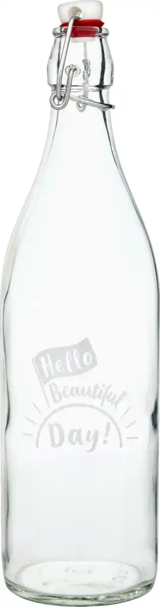 Bild 1 von flink & sauber Bügelflasche Dekor 1l (rund), 1 L