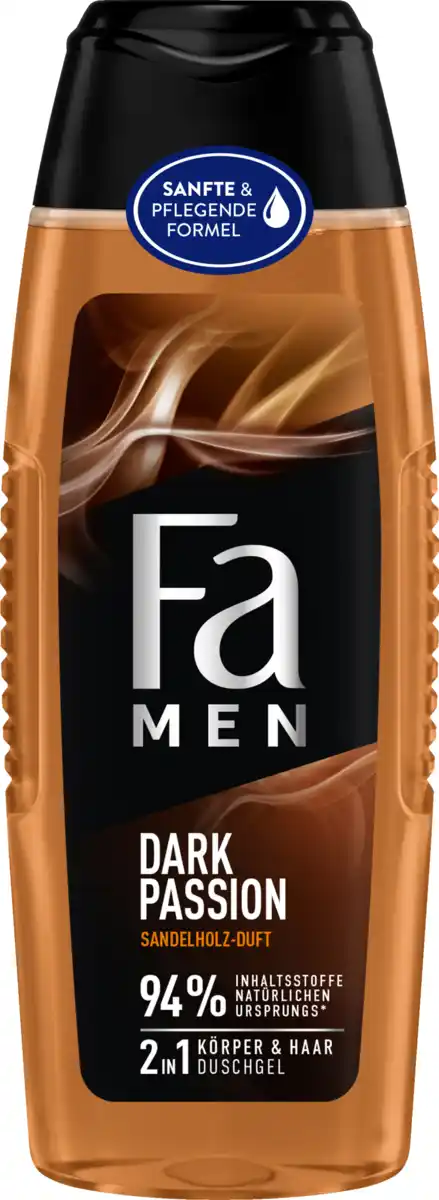 Bild 1 von Fa Men 2in1 Körper & Haar Duschgel Dark Passion, 250 ml