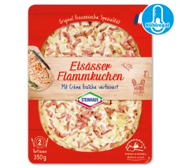 Bild 1 von STEINHAUS Elsässer Flammkuchen*