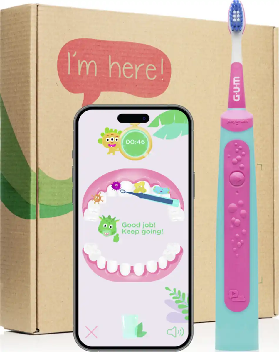 Bild 1 von GUM® Playbrush JUNIOR Pink