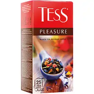 Schwarzer Tee "TESS Pleasure" mit Apfel und Hagebutte, aroma...