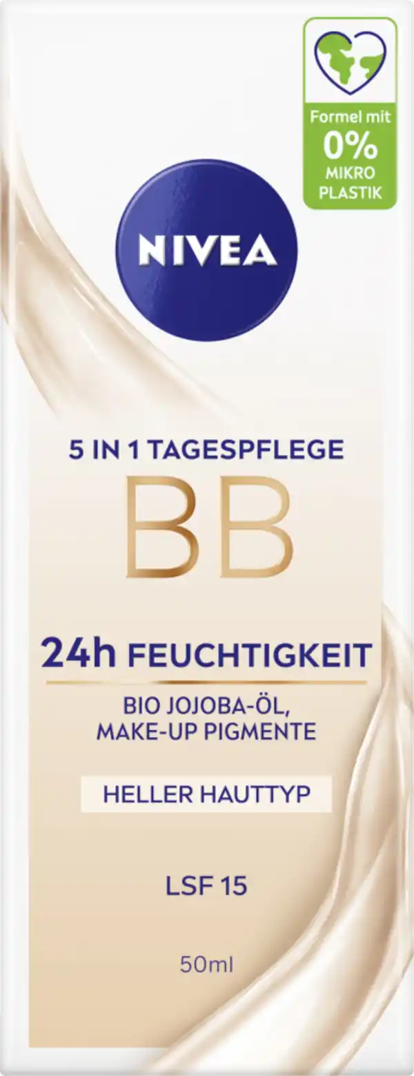 Bild 1 von NIVEA BB 5in1 Tagespflege Heller Hauttyp LSF15, 50 ml
