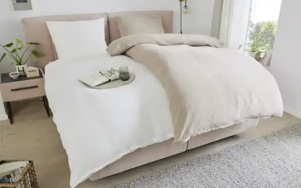 Bild 3 von Bettwäsche-Set, silver grey, 155 x 220 cm