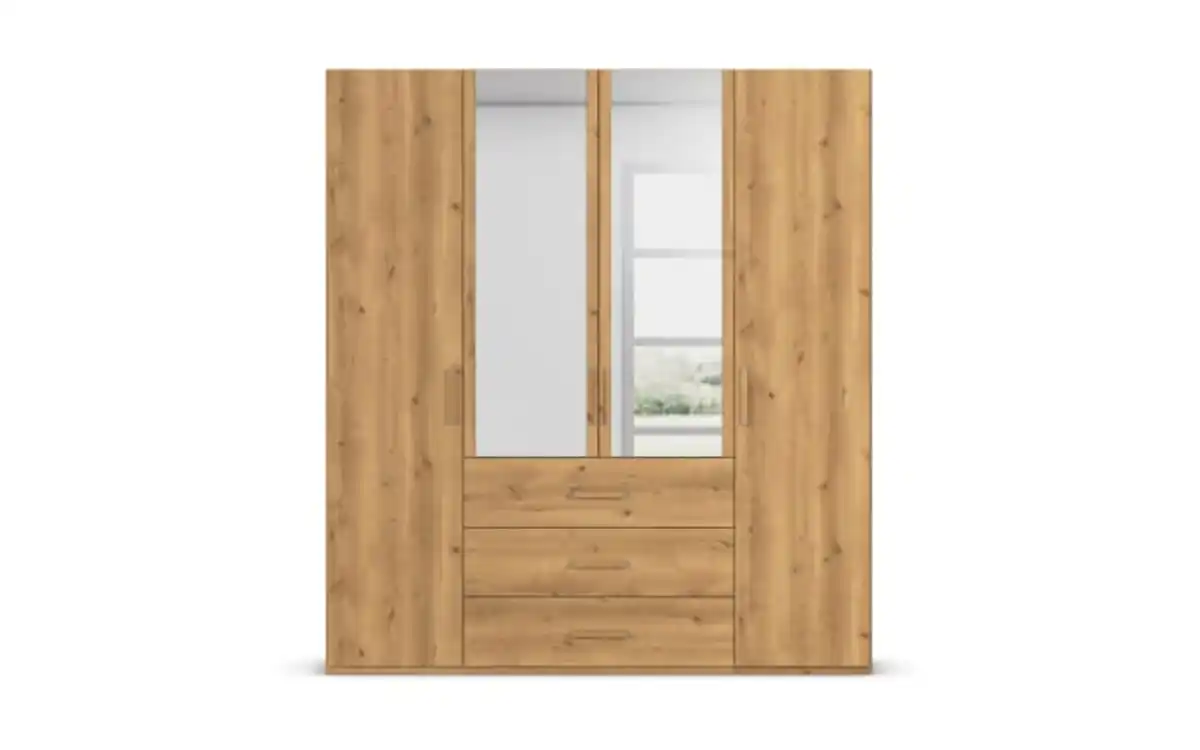 Bild 3 von Vito - Drehtürenkleiderschrank Cherie, Asteiche Nachbildung, 200 x 223 cm