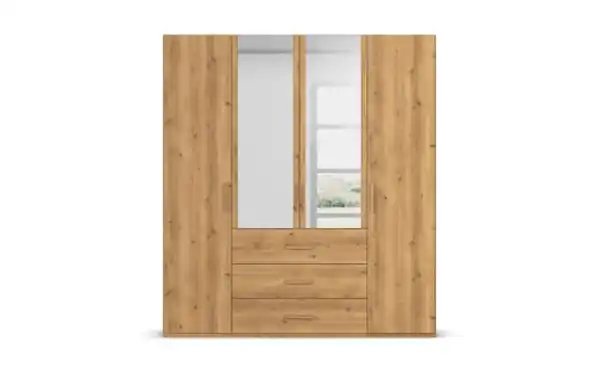 Bild 3 von Vito - Drehtürenkleiderschrank Cherie, Asteiche Nachbildung, 200 x 223 cm