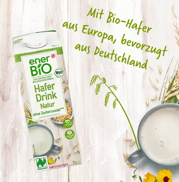 Bild 3 von enerBiO Hafer Drink Natur Naturland, 1 L