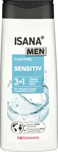 ISANA MEN 3in1 Duschgel sensitiv, 300 ml