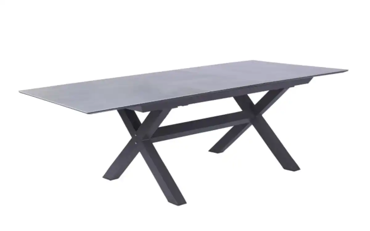 Bild 1 von Ausziehtisch Vancouver, Keramik/Aluminium, anthrazit, 200 cm