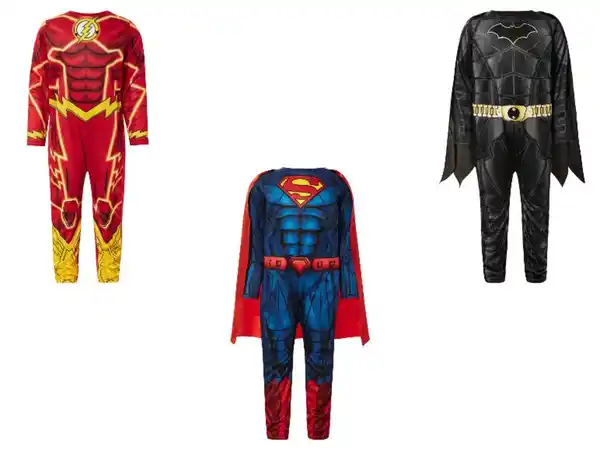 Bild 1 von Batman-Kostüm / Superman-Kostüm / Flash-Kostüm, mit Klettverschluss