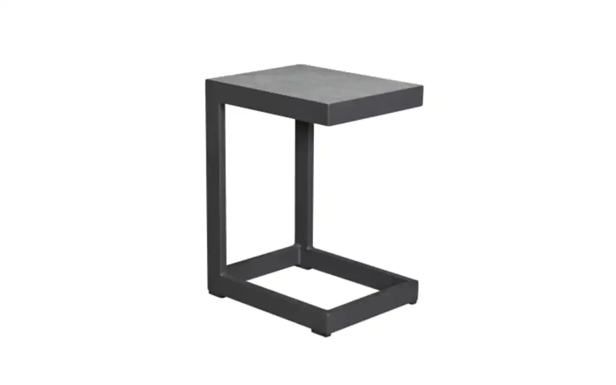 Bild 1 von Beistelltisch Sondrino, Keramik/Aluminium, anthrazit