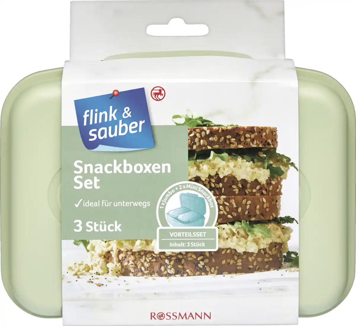 Bild 1 von flink & sauber Snackbox-Set