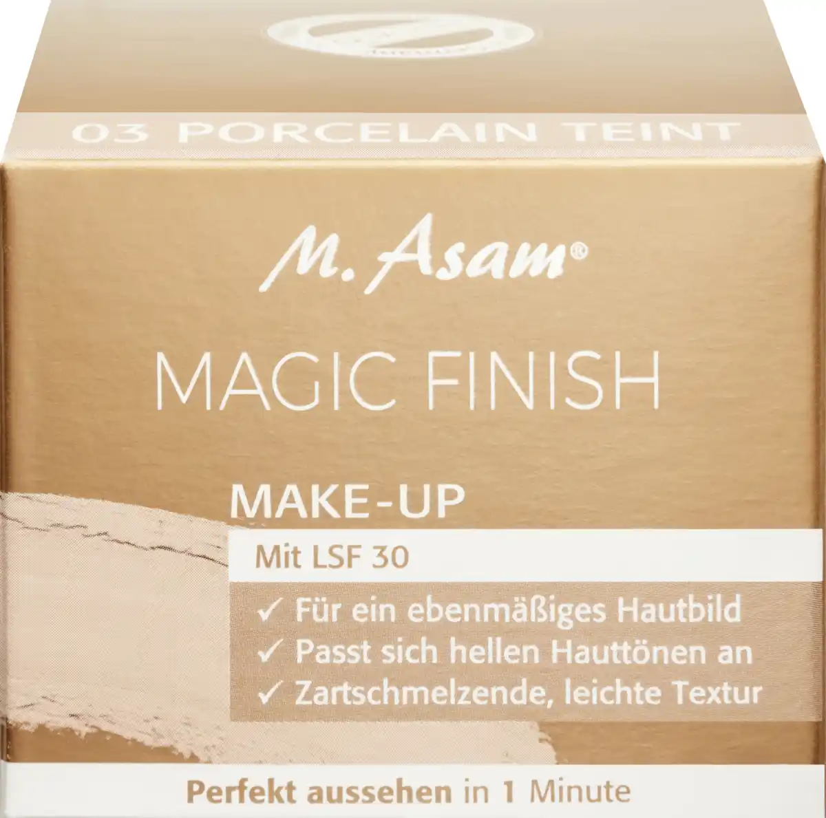 Bild 2 von M. Asam MAGIC FINISH Make-Up Porcelain Teint LSF 30, 30 ml