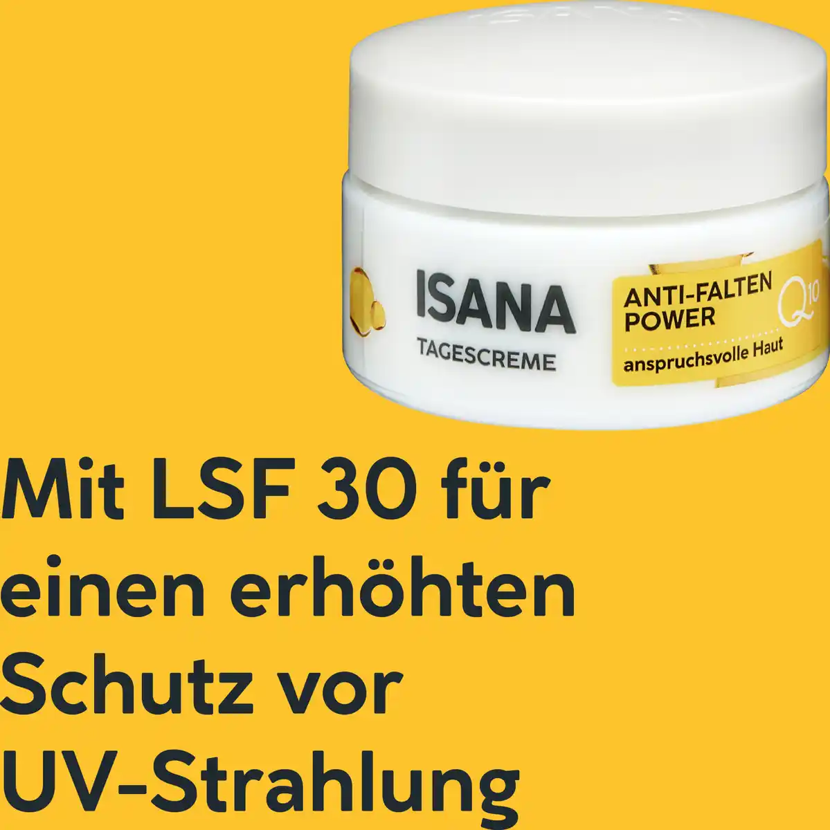 Bild 4 von ISANA Q10 Anti-Falten Tagescreme LSF 30, 50 ml