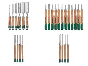 PARKSIDE® Stechbeitel- / Holzschnitz- / Drechselmesser-Set