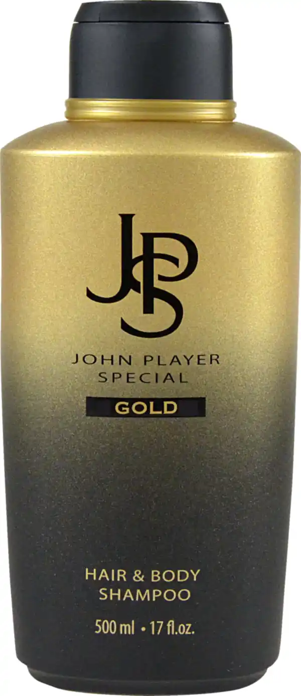 Bild 1 von John Player Special Gold Hair & Body Shampoo, 500 ml