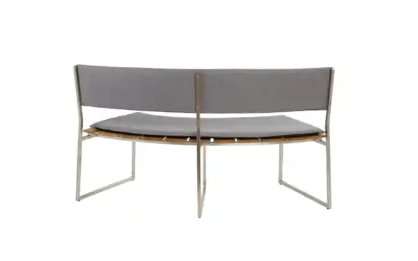 Bild 4 von Gartenbank Richmond, Teakholz/silberfarbig