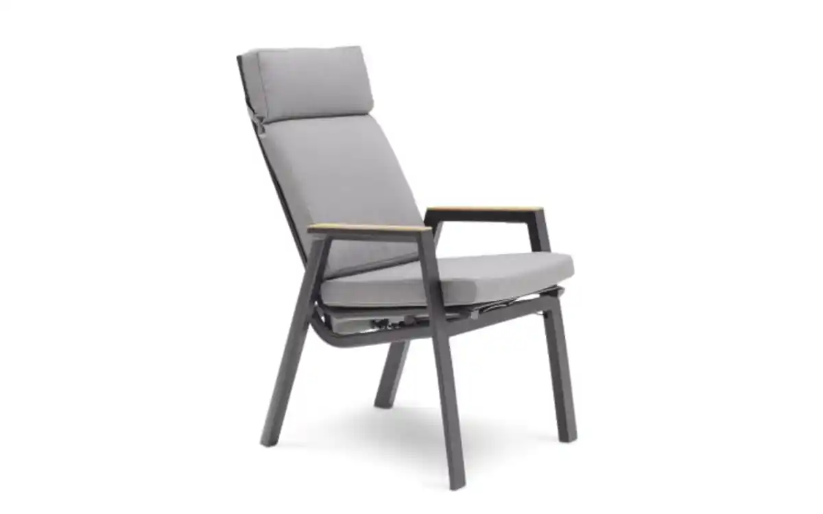 Bild 3 von Relaxsessel Ferina, grau/anthrazit, inkl. manueller Rückenverstellung