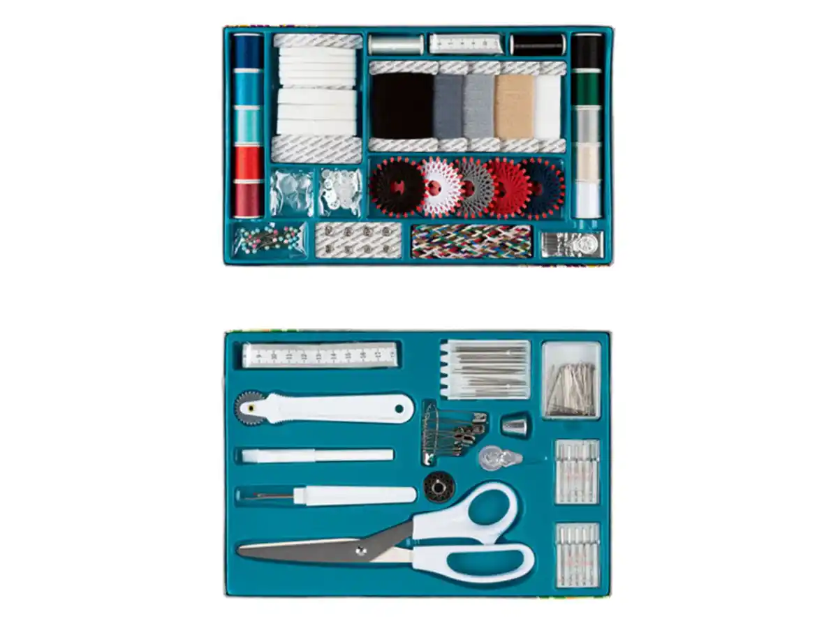 Bild 1 von crelando® Nähbox Universal, 160-teilig / 96-teilig