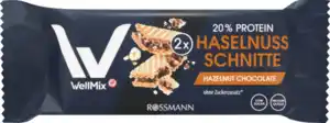 WellMix Protein Haselnuss Schnitte, 39 g